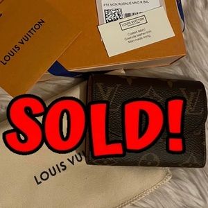 Louis Vuitton Rosalie Coin Purse